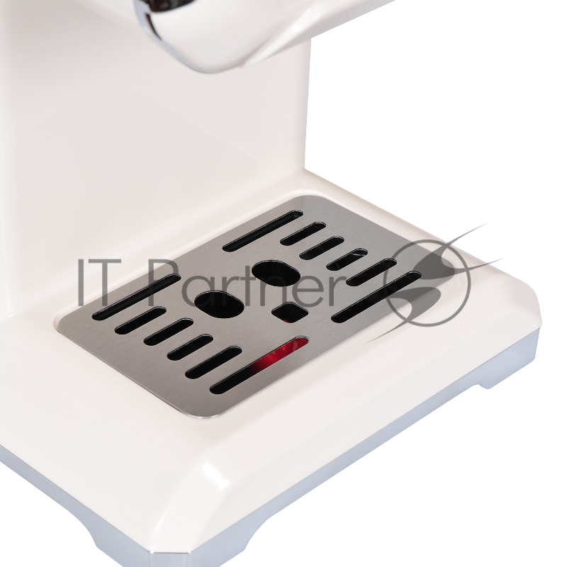 Кофеварка эспрессо Hyundai HEM-5300 850Вт бежевый/серебристый