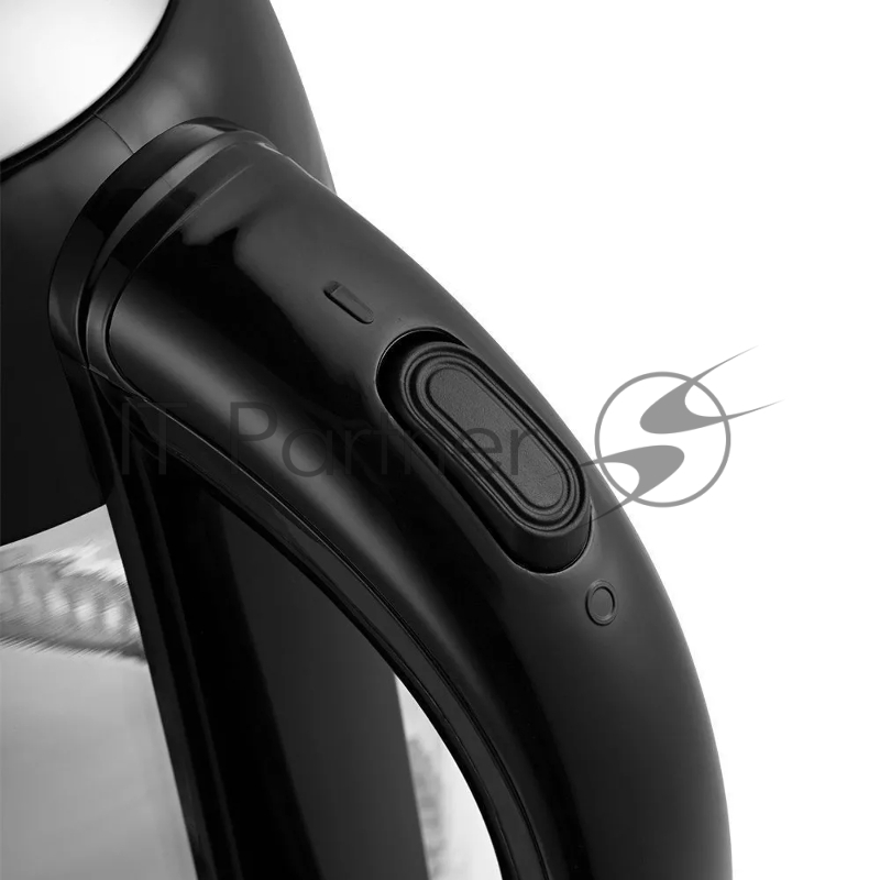 Чайник электрический Kitfort КТ-6125 1.7л. 2200Вт черный (корпус: стекло)