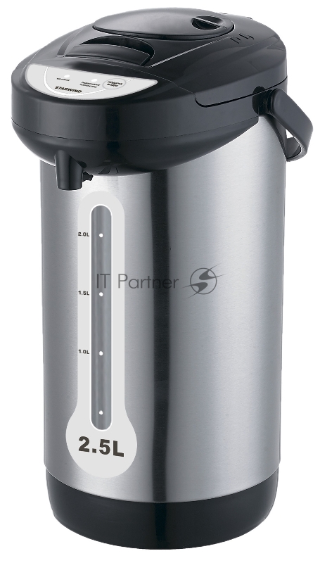 Термопот Starwind STP1820 2.5л. 600Вт серебристый/черный