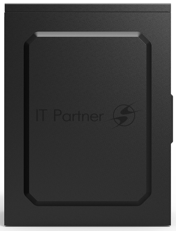 Корпус CBR PCC-MATX-MX08-WPSU mATX Minitower MX08, без БП, 2*USB 2.0, HD Audio+Mic, Black