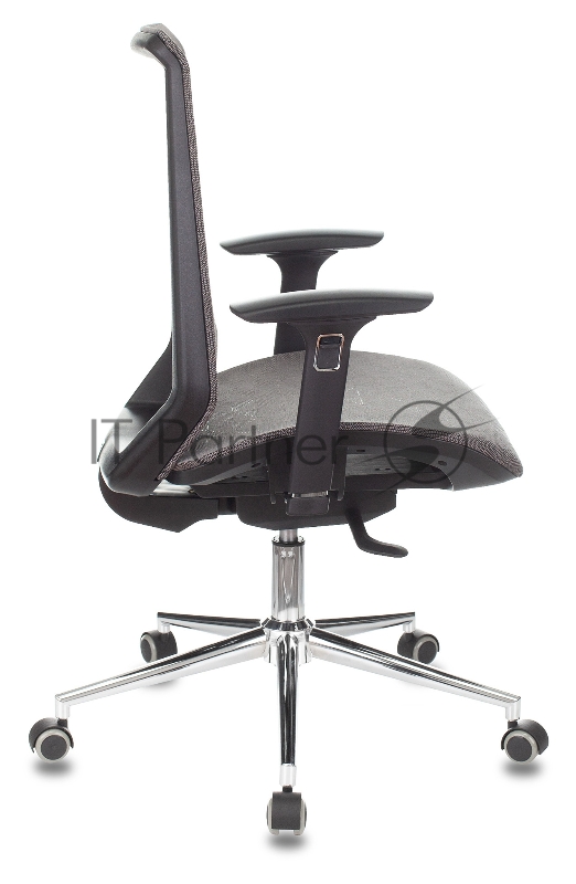 Кресло Бюрократ Sirius серый KF-4 сетка крестовина металл хром