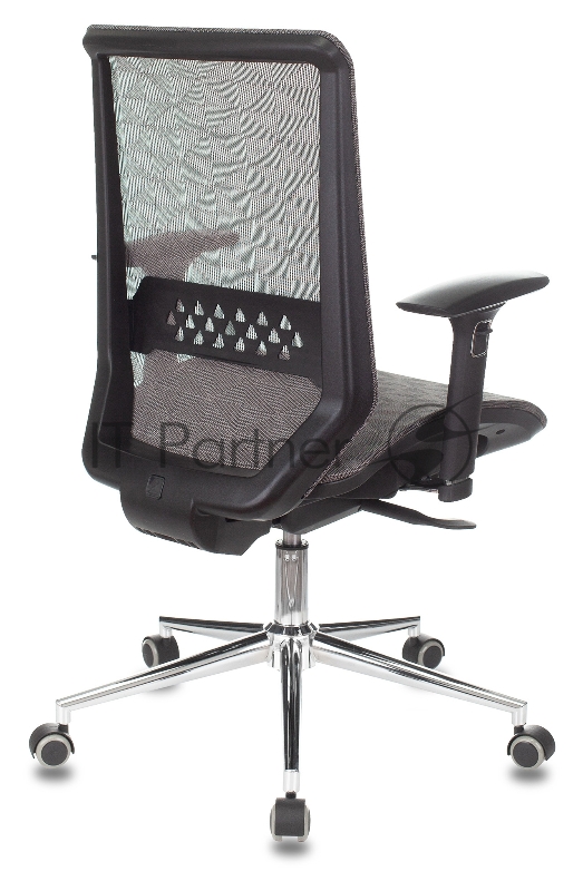 Кресло Бюрократ Sirius серый KF-4 сетка крестовина металл хром