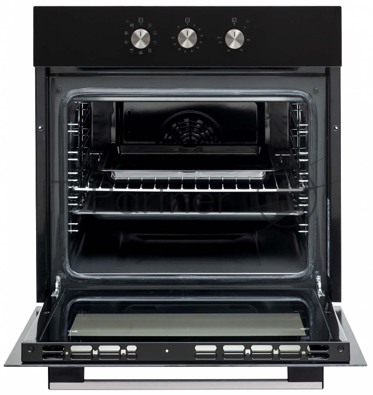 Встраиваемый духовой шкаф Vestel (9 режимов). Объем 65 л. Механическое управление. Таймер отключения. 5 уровней для противеней. Легкосъемные направляющие для противиней. Внутреннее покрытие легкоочищающаяся эмаль серого цвета. 1 противень+1 решетка.