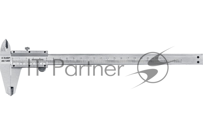 Штангенциркуль ЗУБР ШЦ-1-200, стальной, 200мм