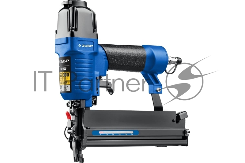Нейлер-степлер (гвозде/скобозабиватель) ЗУБР Т55/300 2-в-1 пневматический для скоб тип 55 (16-40мм) и гвоздей 300 (10-50 мм)