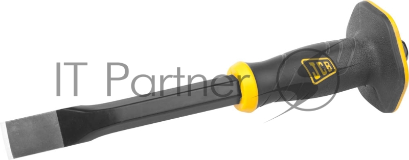 Зубило JCB, двухкомпонентная рукоятка с протектором, CrV cталь, 305х25мм