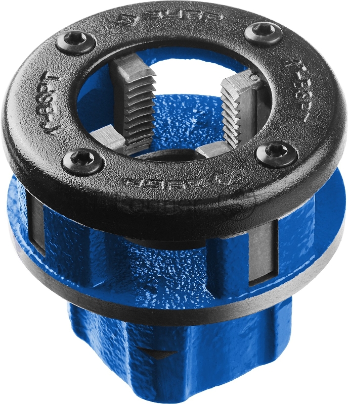 Клупп трубный ЗУБР 1 резьбонарезной (BSPT R), серия Профессионал