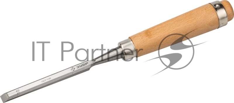 Стамеска-долото ЗУБР Классик с деревянной рукояткой, 10мм