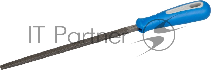 Квадратный напильник ЗУБР Профессионал, двухкомпонентная рукоятка, 200 мм