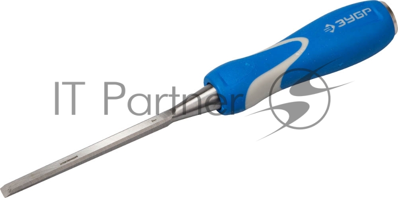 Стамеска-долото ЗУБР ЭКСПЕРТ с двухкомпонентной рукояткой, 8мм