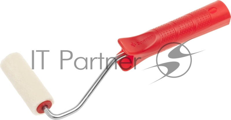 Мини-валик ВЕЛЮР, 100% шерсть, ворс 4мм, ручка 6мм, d=15/70мм, ЗУБР Эксперт