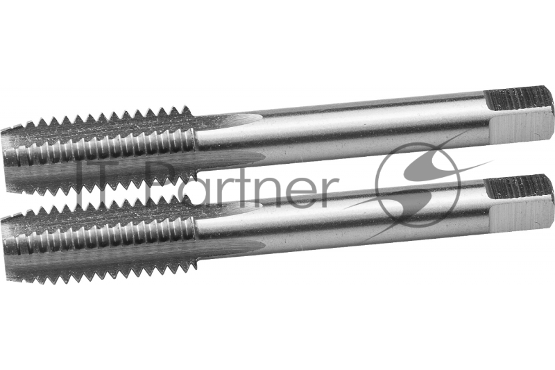 Комплект метчиков ЗУБР М8x1.0мм, сталь Р6М5, машинно-ручные
