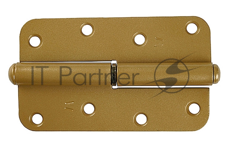 Петля накладная стальная ПН-110, цвет белый, левая, 110мм