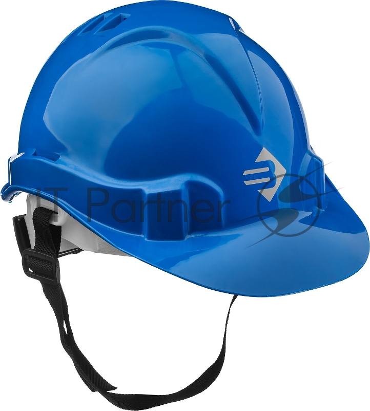 Каска защитная ЗУБР ЭКСПЕРТ храповый механизм регулировки размера, синяя
