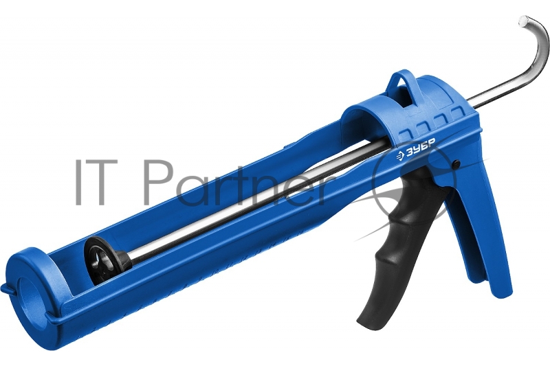 Лёгкий полукорпусной пистолет ЗУБР для герметика Эксперт, 310 мл, серия Профессионал