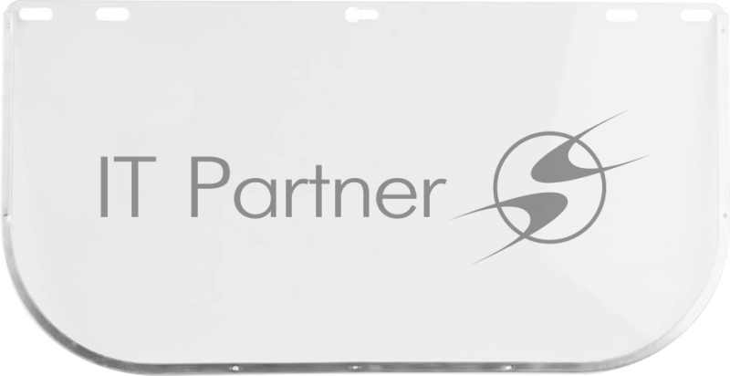 Сменный визор для щитка лицевого ЗУБР Мастер, поликарбонатный, с металлической окантовкой, 400х200мм