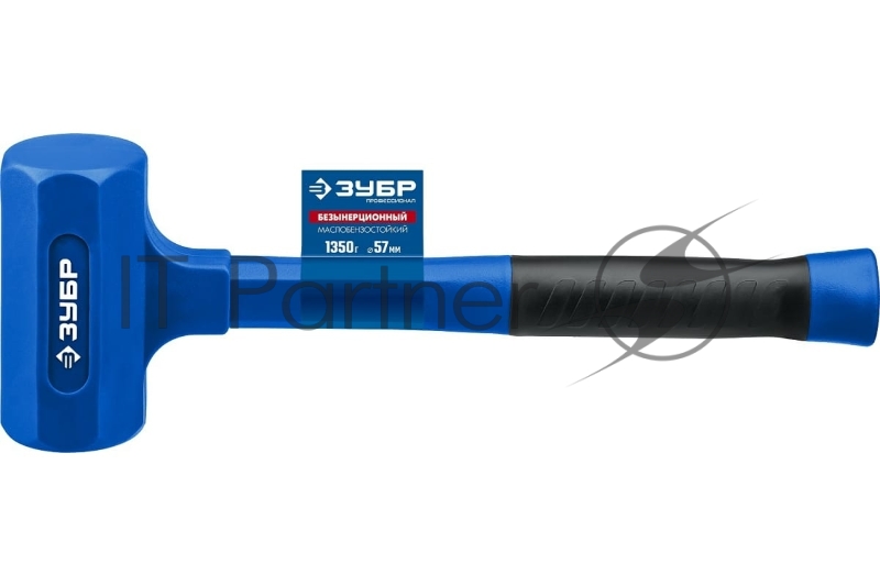 Молоток облитый эластомером ЗУБР БМО 1350 г 57 мм безинерционный