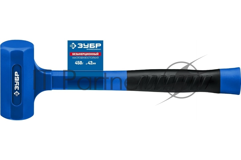 Молоток облитый эластомером ЗУБР БМО 450 г 42 мм безинерционный