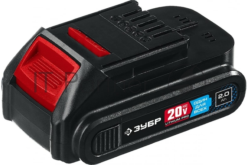 Аккумуляторная батарея ЗУБР Профессионал ST7-20-2, 20В, Li-Ion, 2Ач, тип T7
