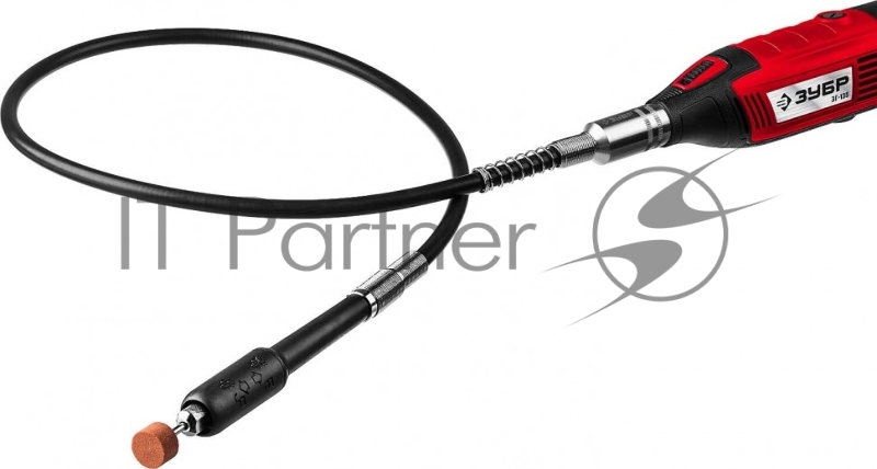 Гибкий вал с цанговым патроном, Д 1,6 - 3,2 мм, L - 1метр ЗУБР