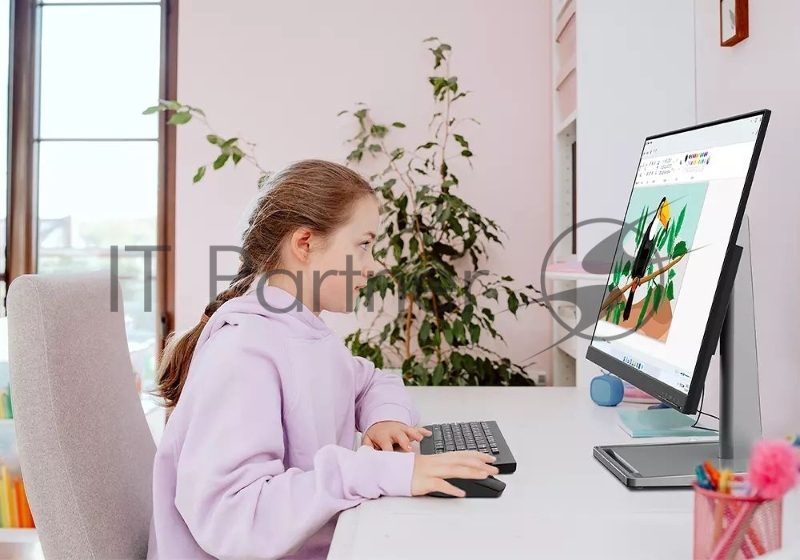 Монитор Lenovo 27 L27m-30 черный IPS LED 4ms 16:9 HDMI HAS Pivot 1000:1 350cd 178гр/178гр 1920x1080 DisplayPort FHD USB