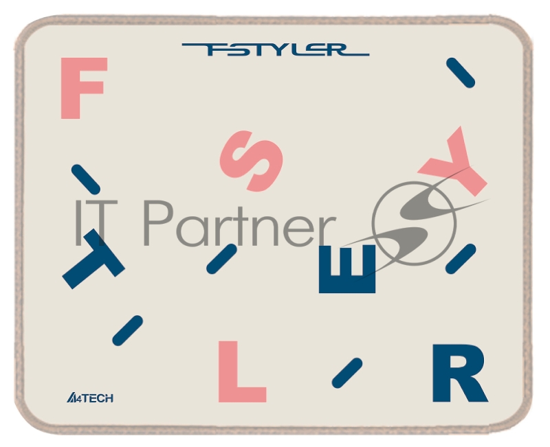 Коврик для мыши A4Tech FStyler FP25 бежевый 250x200x2мм