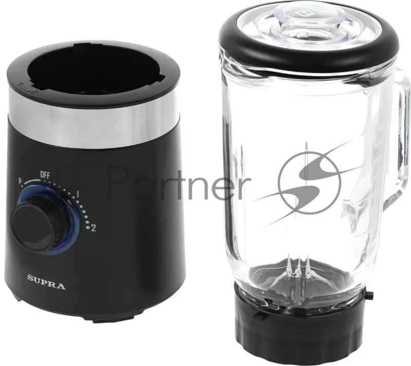 Блендер стационарный Supra BLS-551 550Вт черный