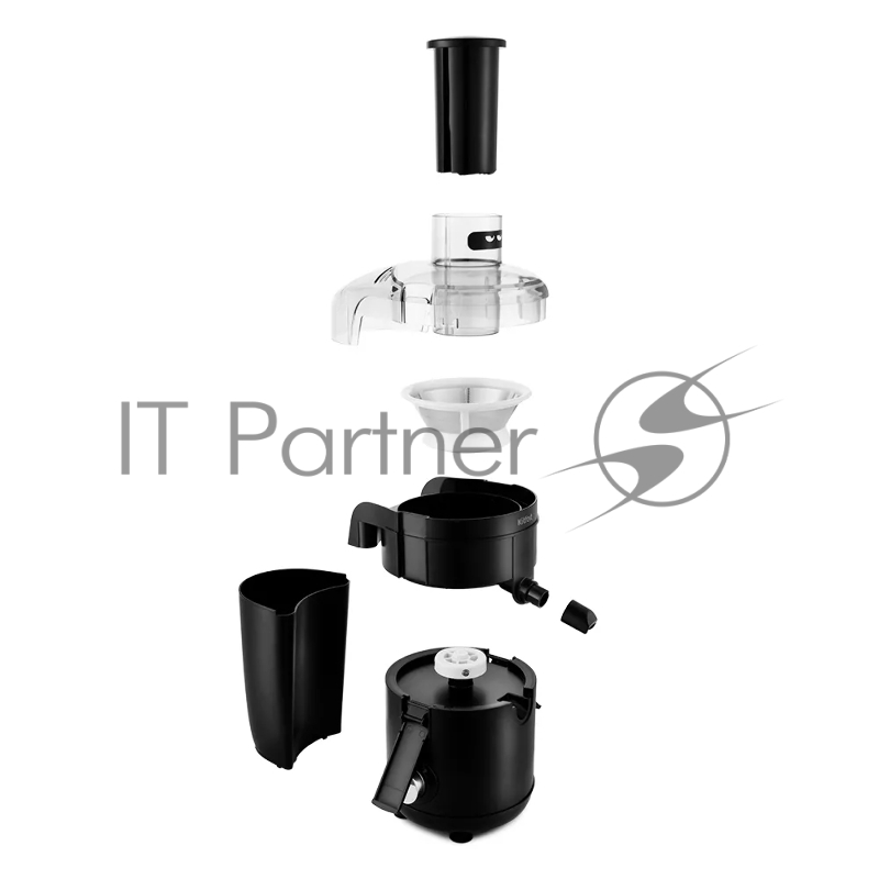 Соковыжималка центробежная Kitfort кт-1126 350Вт черный