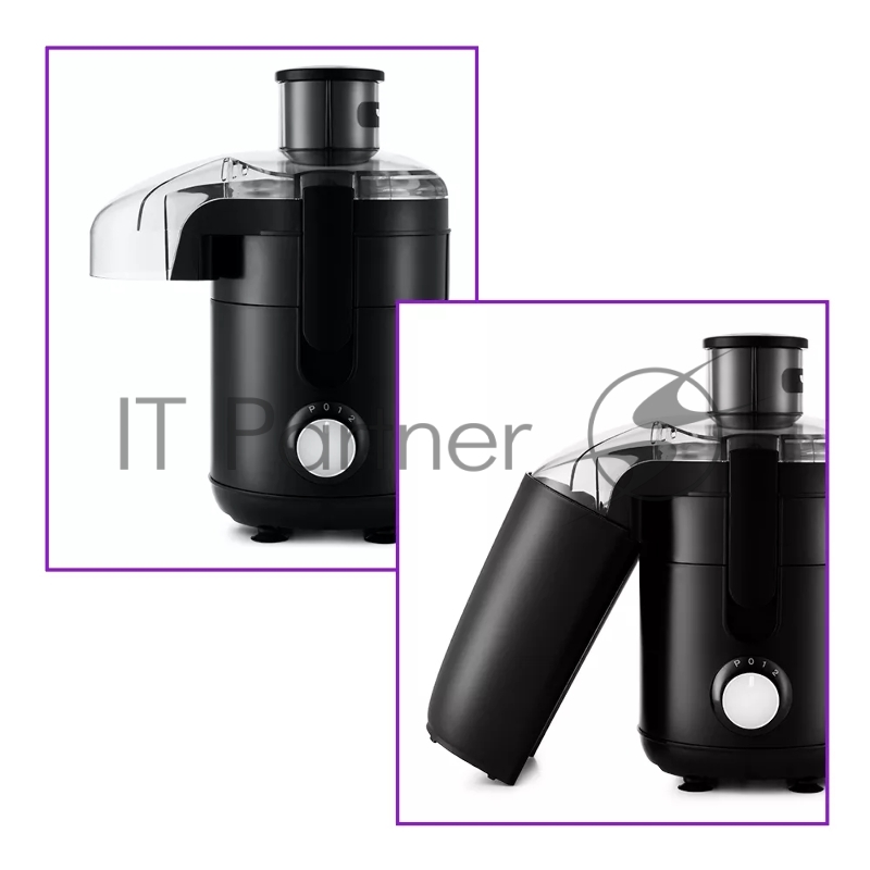 Соковыжималка центробежная Kitfort кт-1126 350Вт черный