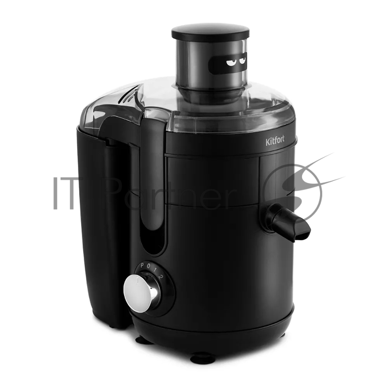 Соковыжималка центробежная Kitfort кт-1126 350Вт черный
