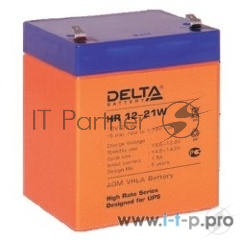 Батарея Delta HR 12-21W (12V, 5Ah)