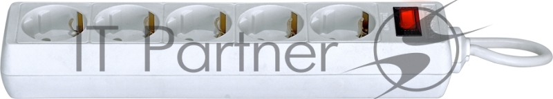 Сетевой фильтр Defender Фильтр ES, 1.8м, 5 розеток белый 99481