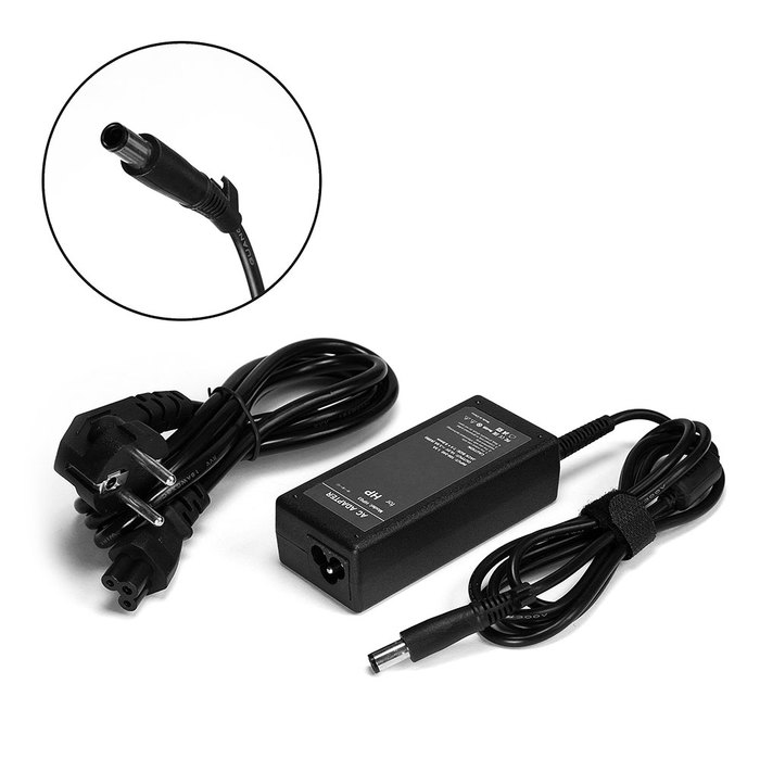 Блок питания для ноутбука HP Pavilion DV4, DV5, DV7, G6, G7, M6, Compaq CQ70, Elitebook G1, G2 Series. 18.5V 3.5A (7.4x5.0mm) 65W. ED494AA#ABA.