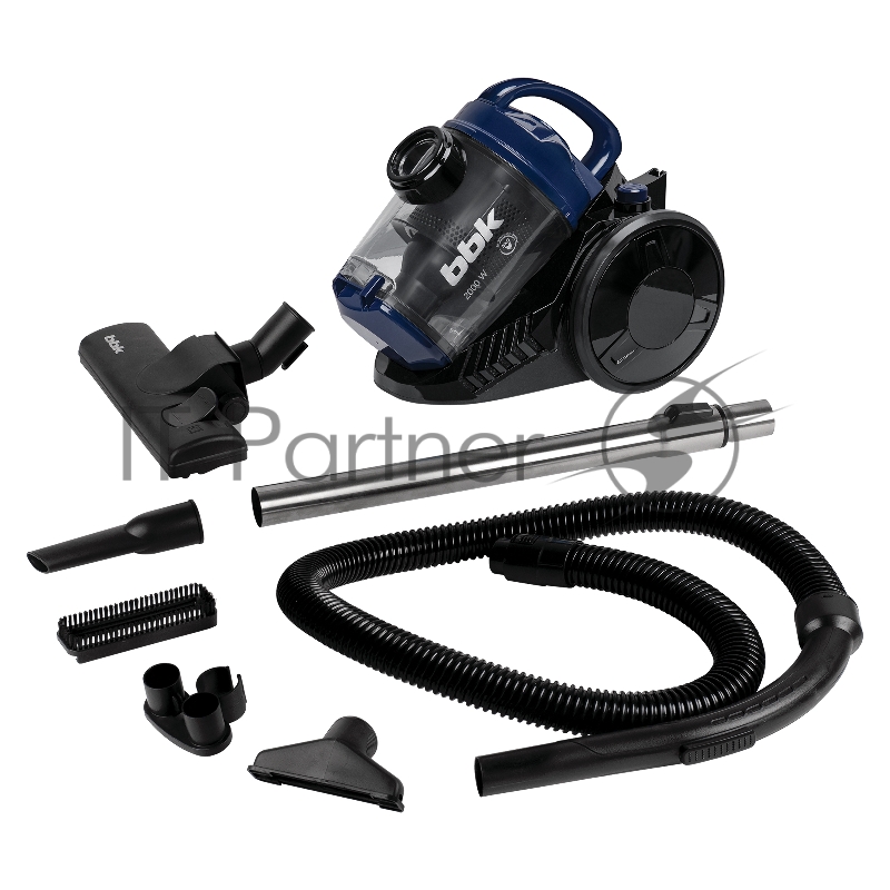 Пылесос циклонный BBK BV1503 черный/синий