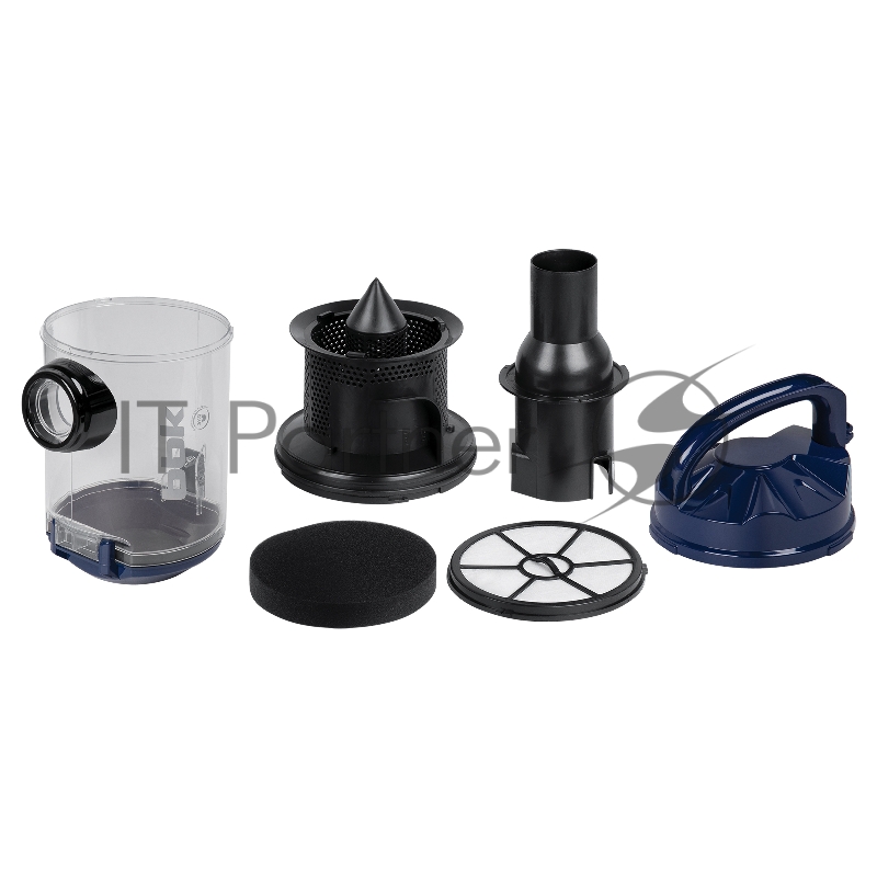 Пылесос циклонный BBK BV1503 черный/синий