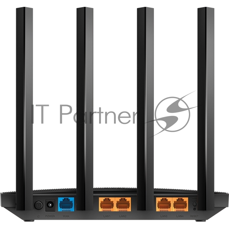 Роутер AC1200 Dual Band Wireless Gigabit Router, 867Mbps at 5GHz + 300Mbps at 2.4GHz, 802.11ac/a/b/g/n, 5 Gigabit Ports, 4 fixed antennas