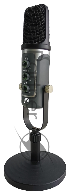 Микрофон проводной Оклик SM-800G 1.8м черный