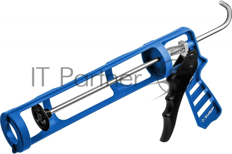 Пистолет для герметика ЗУБР скелетный ДОКА, антикапельная система, 310 мл. Серия Профессионал