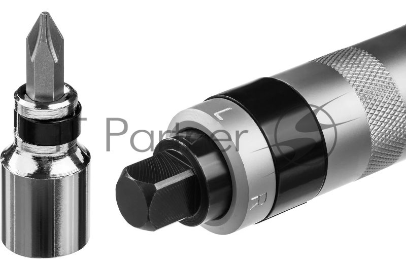 Отвертка ЗУБР Профессионал, ударно-поворотная, 8 предметов