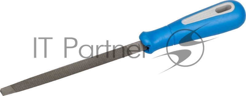 Трёхгранный напильник ЗУБР Профессионал для заточки ножовок, двухкомпонентная рукоятка, 150 мм