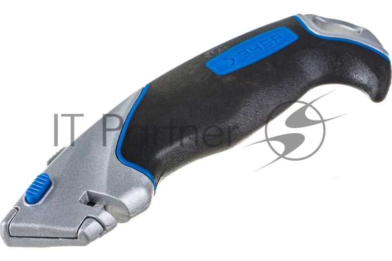 Нож ЗУБР Профессионал Эксперт А24, универсальный с автостопом и быстрой заменой лезвий, трап. лезвия А24