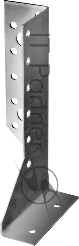 Опора балки левосторонняя, 25х145х76 х 2мм, 10 шт, ЗУБР