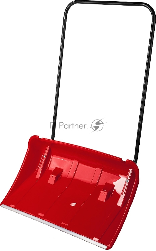 Движок снеговой (скрепер) ЗУБР ПОЛЮС, пластиковый ковш с алюминиевой планкой, с колесиками, 860 мм