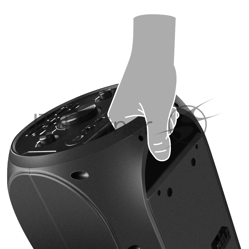 Колонка АС SVEN PS-750, черный (80 Вт, TWS, Bluetooth, FM, USB, microSD, LED-дисплей, 2х4400мА*ч)