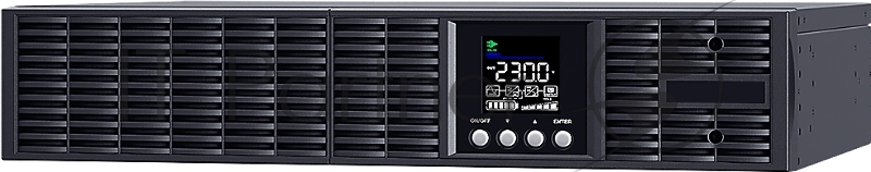 Источник бесперебойного питания UPS Сайбер Электро ЭКСПЕРТ-2000Р Онлайн, Стойка/Напольный 2000ВА/1800Вт. USB/RS-232/SNMP Slot/EPO (8 IEC С13) (12В /9Ач. х 4)