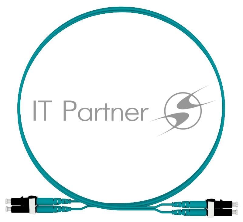 Патч-корд Panduit FZ2ELLNLNSNM002 2x50/125 OM4 LC дуплекс-LC дуплекс 2м LSZH аквамарин