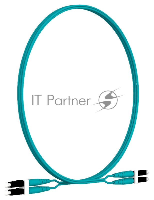 Патч-корд Panduit FZ2ELLNLNSNM002 2x50/125 OM4 LC дуплекс-LC дуплекс 2м LSZH аквамарин