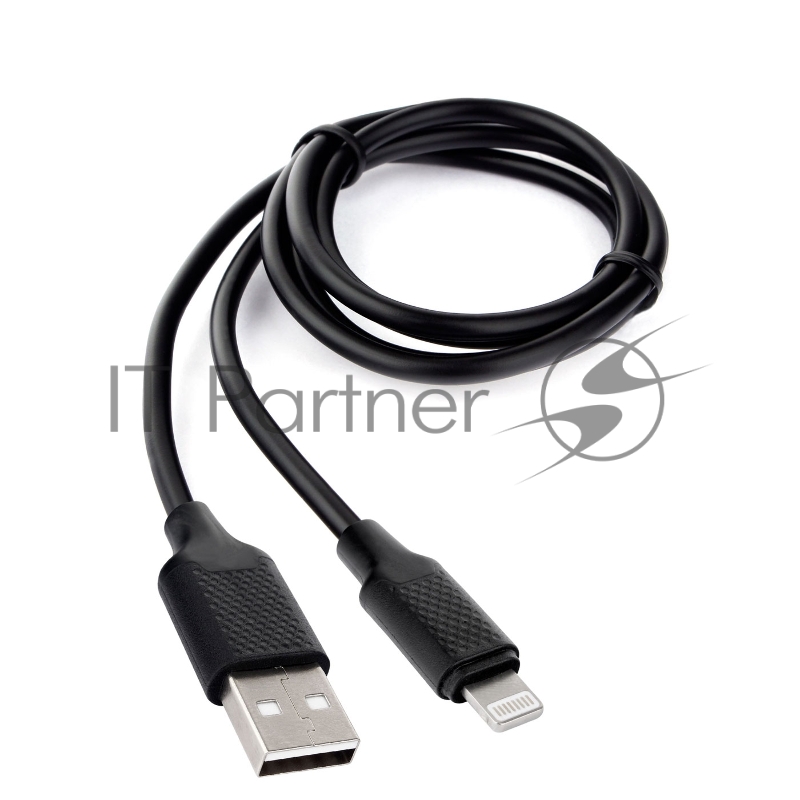 Кабель Cablexpert для Apple CCB-USB-AMAPO2-1MB, AM/Lightning, издание Classic 0.2, длина 1м, черный, блистер