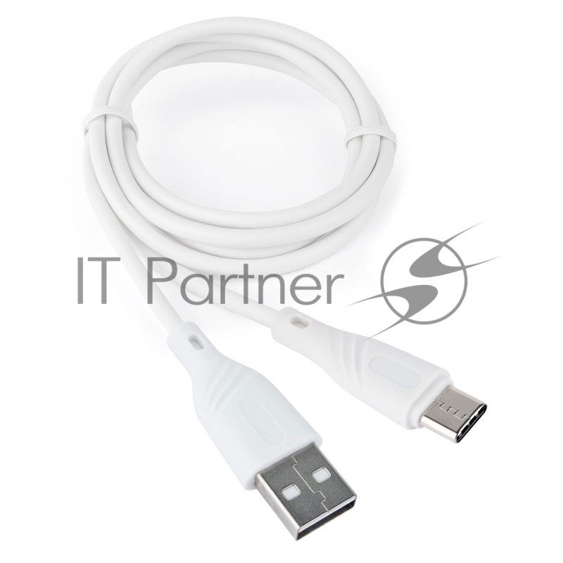 Кабель USB 2.0 Cablexpert CCB-USB2-AMCMO1-1MW, AM/Type-C, издание Classic 0.1, длина 1м, белый, блистер