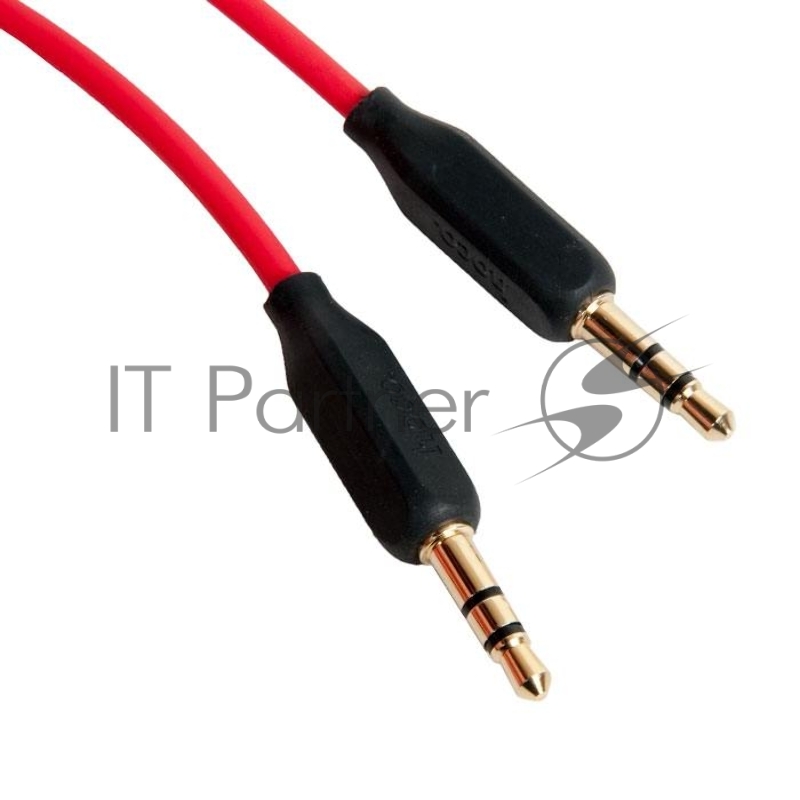 AUX аудио кабель/3.5 mm jack - 3.5 mm jack/ HOCO HC-79309 UPA11/ 1m/ позолоченные контакты/ Red